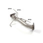 Tube suppression filtre à particules Porsche Cayenne Mk2 3.0TDi V6 (184kW) 06/2015 - 05/2018