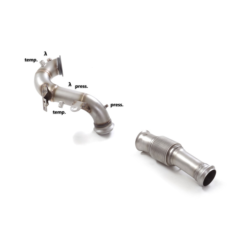 Tube suppression catalyseur + suppression FAP Mercedes Classe A(W177) AMG A45 S 4MATIC (310kW) 08/2020 - Aujourd'hui