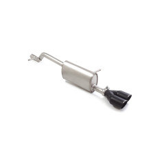 Silencioso trasero en acero inox salidas Black Alfa Romeo Junior 1.2 Hybrid (100kW) 2024 - Hoy