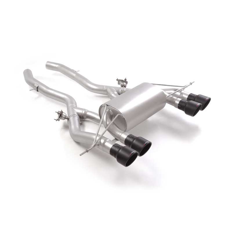 Silencieux arrière en inox avec valve sortie Carbone BMW M2 G87 Coupé 3.0 (338kW / 353kW) 2023 - Aujourd'hui