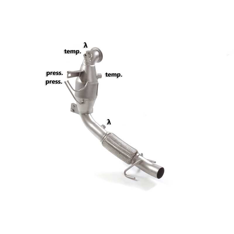 Catalyseur sport + tube suppression filtre à particules BMW X1 (F48) 25d xDrive (170kW) 2015 - 2018