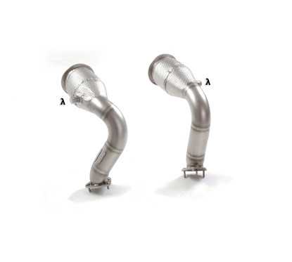 Downpipe - Tube suppression catalyseur + suppression du FAP Lamborghini Urus 4.0 V8 Performante (490kW) 08/2022 - Aujourd'hui