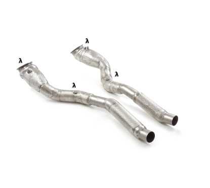 Downpipe - Tube suppression catalyseur en inox Ferrari 812 Superfast Coupé 6.5 V12 (588kW) 2017 - Aujourd'hui