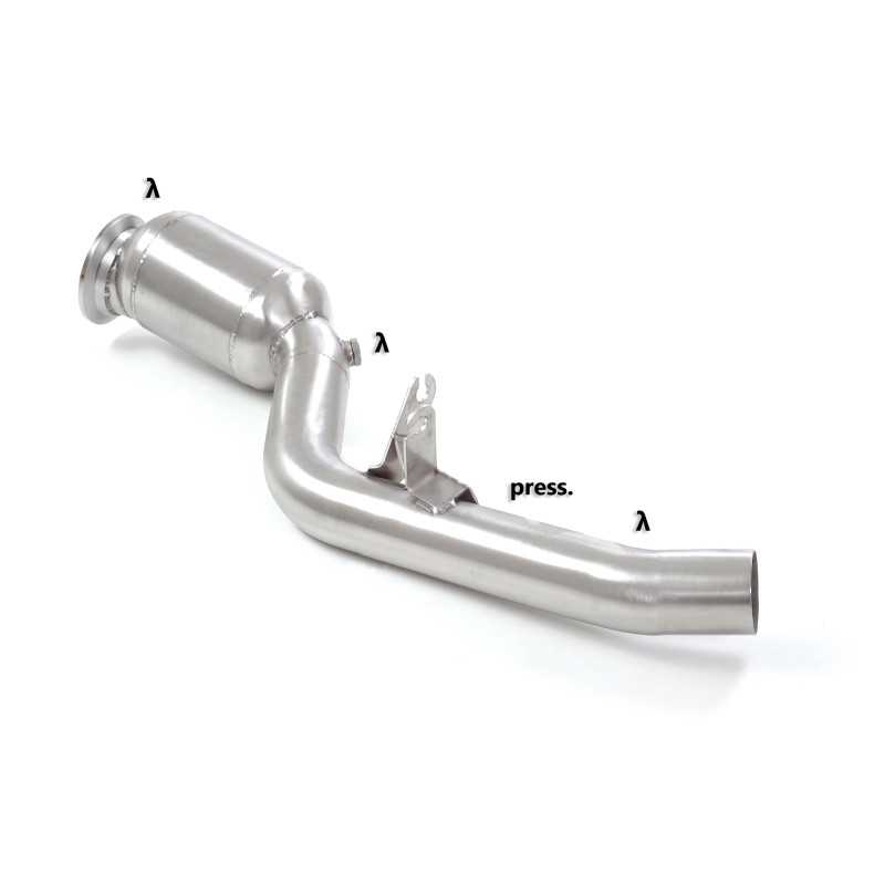 Catalyseur sport 200cpsi + suppression du OPF / GPF Jaguar F-Type (Coupé / Cabrio) P300 2.0 i4 (221kW) 08/2018 - Aujourd'hui