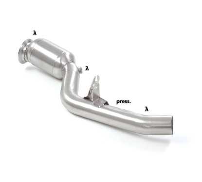 Catalyseur sport 200cpsi + suppression du OPF / GPF Jaguar F-Type (Coupé / Cabrio) P300 2.0 i4 (221kW) 08/2018 - Aujourd'hui