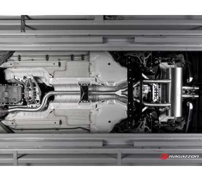 Ligne d'échappement en inox avec valve Jaguar F-Type (Coupé /Cabrio) P300 2.0 I4 (221kW) 08/2018 - Aujourd'hui