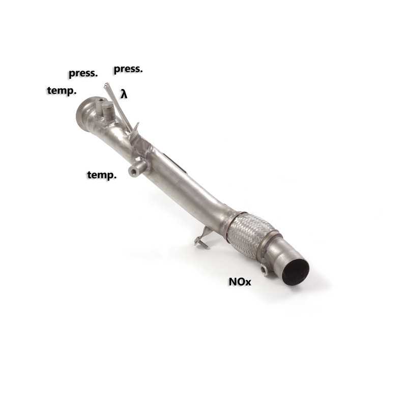 Downpipe tube de suppression Catalyseur + Suppresison FAP BMW Série1 F20 116d (85kW - B37) 07/2018 - 2019