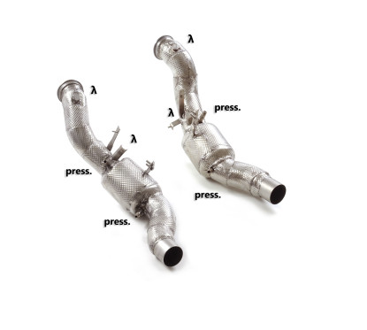 Tube suppression filtre à particules Maserati Levante 3.0 V6 (257kW) 2018 - Aujourd'hui