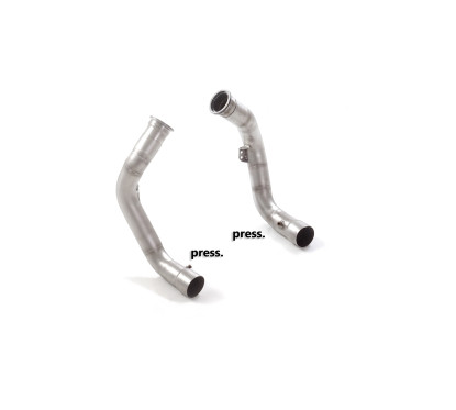 Downpipe Tube suppression 2ème catalyseur BMW M8 F91 Cabrio Competition xDrive 4.4 (441kW / 460kW) 2019 - 10/2021