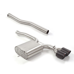 Échappement arrière en inox avec sorties Carbon Shot Mini F57 JCW 2.0 (170kW) 11/2020 - 2024