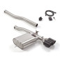 Silencieux d'échappement arrière en inox avec valve Mini F57 JCW 2.0 (170kW) 11/2020 - 2024