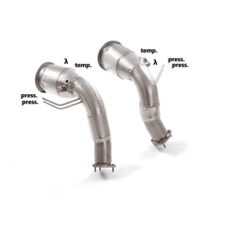 Tube suppression catalyseur + suppression du FAP Audi RS7 (Typ F2 - C8) Sportback 4.0TFSI Quattro (441kW) 2020 - Aujourd'hui