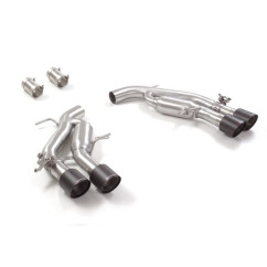 Silencieux d'échappement avec valve + intermédiaire Audi RS7 (Typ F2 - C8) Sportback 4.0TFSI Quattro (441kW) 2020 - Aujourd'hui