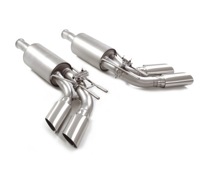 Silencioso trasero doble en acero inox Mercedes Classe G (W463) G500 (310kW) 08/2020 - 2024