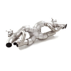 Tube arrière duplex en inox Porsche 911(992) Carrera (283Kw) 2019- Aujourd'hui