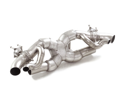 Tube arrière duplex en inox Porsche 911(992) Carrera (283Kw) 2019- Aujourd'hui