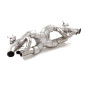 Tube arrière duplex en inox Porsche 911(992) Carrera 4 GTS (353kW) 2021 - 2024