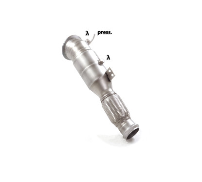 Catalyseur sport 300cpsi en inox Toyota Supra Mk5 GR 3.0 (250kW) 2019 à Aujourd’hui