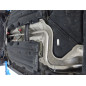 Silencieux intermédiaire pour suppression filtre OPF / GPF en inox Ford fiesta Mk8 1.0 Ecoboost (70kW) 2019 - 2021