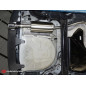 Silencieux arrière en inox avec 1 sortie ronde Sport Line Ford fiesta Mk8 1.0 Ecoboost (70kW) 2019 - 2021