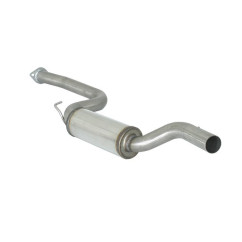 Silencieux intermédiaire en inox Ford Focus Mk2 RS 2.5 Turbo (224kW) ø70mm 2009 - 2011