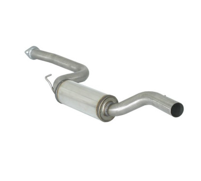 Silencieux intermédiaire en inox Ford Focus Mk2 RS 2.5 Turbo (224kW) ø70mm 2009 - 2011