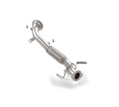 Tube suppression catalyseur Ford Focus Mk4 1.5 Ecoboost (110kW / 134kW - Multilink) 2018 - 2022