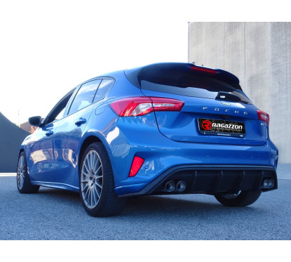 Silencieux d’échappement arrière duplex Ford Focus Mk4 (typ DEH) 1.0 Ecoboost (114kW Hybrid - NO Multilink) 2020 - Aujourd'hui