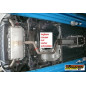 Tramo intermedio en acero inox Volkswagen Golf Mk8.5 2.0GTI (195kW) 70mm 04/2024 - Hoy