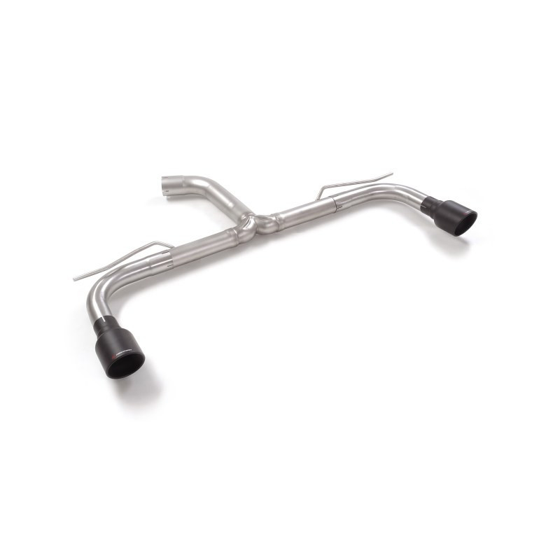 Tubo trasero grupo n doble acero inox Volkswagen Golf Mk8.5 2.0GTI (195kW) 70mm 04/2024 - Hoy