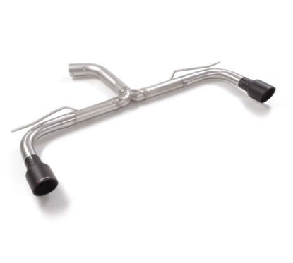 Tubo trasero grupo n doble acero inox Volkswagen Golf Mk8.5 2.0GTI (195kW) 70mm 04/2024 - Hoy
