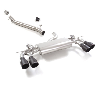 Tramo intermedio + silenciador trasero doble  Volkswagen Golf Mk8.5 (typ CD) R 2.0TSI 4motion (245kW) 02/2024 - Hoy
