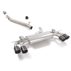 Tube intermédiaire en inox + Silencieux arrière Volkswagen Golf Mk8.5 (typ CD) R 2.0TSI 4motion (245kW) 02/2024 - Aujourd'hui