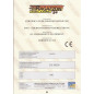 CERTIFICAT D'HOMOLOGATION CE