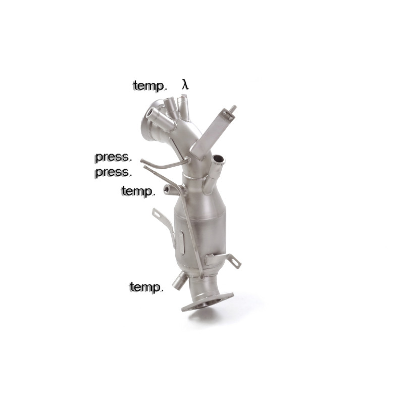 Catalyseur sport + tube suppression filtre à particules Alfa Romeo Giulia (952) 2.2TD (118kW) 09/2018 - Aujourd’hui