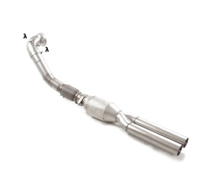 Catalyseur sport 200cpsi en inox Audi / TT RS (typ FV / 8S) Coupè 2.5TFSI Quattro (294kW) 2016 - 06/2018