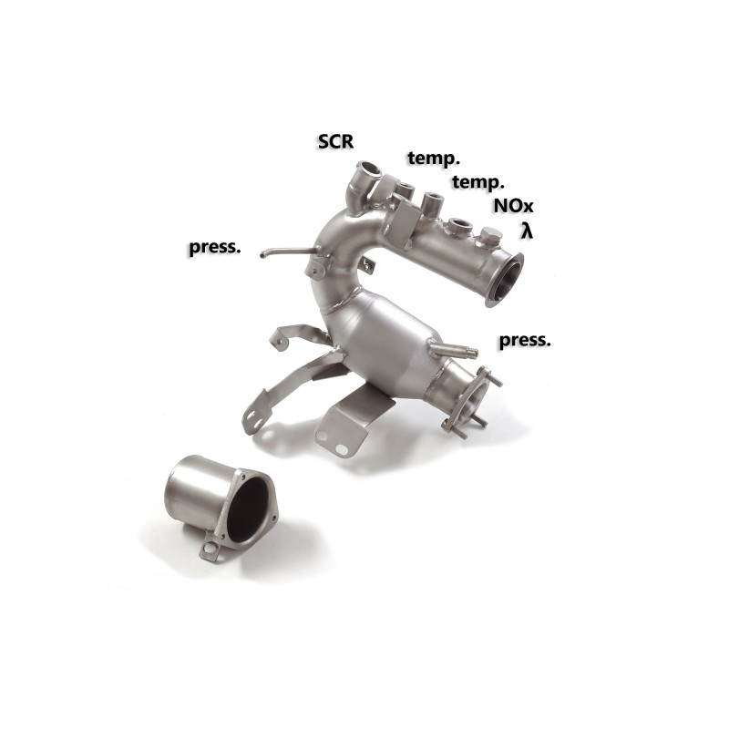 Catalyseur sport + Tube suppression filtre à particules Audi A5 (typ F5) Coupè Sportback 2.0TDi (140kW) 2016 - 08/2018