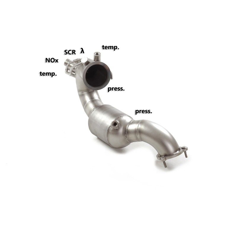 Catalyseur + Tube suppression filtre à particules Audi A6 (typ F2 - C8) 50TDi Quattro (210kW) 06/2018 - 2020