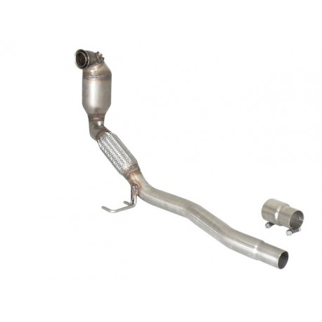 Catalyseur Groupe N + tube suppression FAP en inox Audi A3 1.9TDI DPF (77KW) - 2.0TDI DPF (103KW) 06/2005 - 06/2008