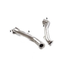 Tube suppression catalyseur Audi S6 (typ 4G - C7) 2018 4.0TFSI V8 309kW 2012 - 2014