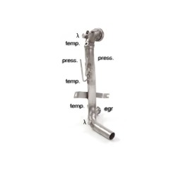 Tube suppression Catalyseur + suppression FAP Fiat Panda Mk3 (typ312/319) 1.3 Multijet (70kW) 2015 - Aujourd'hui