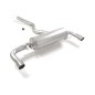 Silencioso trasero doble en acero inox BMW Serie4 G22 G26 (Gran Coupè) 430i (180 / 190kW) 2020 - 2024