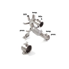 Catalyseur + Tube suppression filtre à particules Volkswagen Tiguan Mk2 (typ AD1) 2.0TDi (110kW) 4MOTION 2016 - 2018