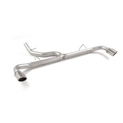 Tube arrière groupe N duplex en Inox Sport Line Alfa Romeo Tonale(965) 1.3T Hybrid (132 - 206kW) 2022 - 2025