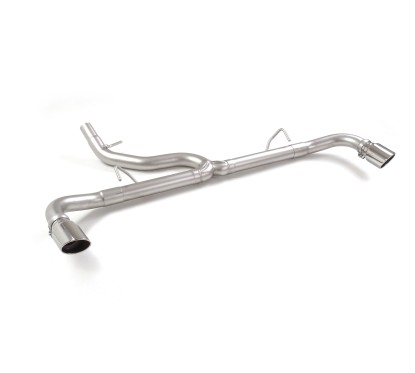 Tube arrière groupe N duplex en Inox Sport Line Alfa Romeo Tonale(965) 1.3T Hybrid (132 - 206kW) 2022 - 2025