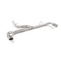 Tube arrière groupe N duplex en Inox Sport Line Alfa Romeo Tonale(965) 1.3T Hybrid (132 - 206kW) 2022 - 2025
