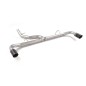 Tube arrière groupe N duplex en Inox sortie ronde Carbon Shot Alfa Romeo Tonale(965) 1.3T Hybrid (132 - 206kW) 2022 - 2025