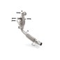 Catalizador deportivo + Tramo supresor FAP en acero inox BMW X1 (F48) 2022 16d sDrive (85kW) 2015 - 2018