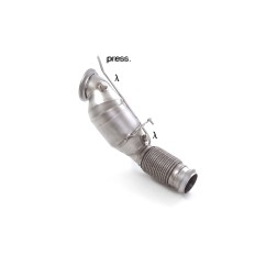 Catalyseur sport 200cpsi en inox BMW Z4 (G29) 20i (145kW) 2019 - 2024