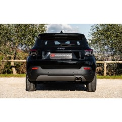 Silencieux arrière en inox avec 1 sortie ovale Jeep Avenger 1.2 (74kW) 2023 - Aujourd'hui